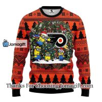 Philadelphia Flyers Minion Christmas Ugly Sweater