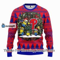 Philadelphia Phillies Minion Christmas Ugly Sweater 3