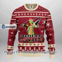 Phoenix Coyotes Funny Grinch Christmas Ugly Sweater