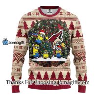 Phoenix Coyotes Minion Christmas Ugly Sweater