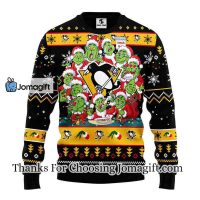 Pittsburgh Penguins 12 Grinch Xmas Day Christmas Ugly Sweater