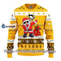Pittsburgh Penguins Dabbing Santa Claus Christmas Ugly Sweater 3