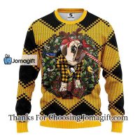 Pittsburgh Penguins Pub Dog Christmas Ugly Sweater 3