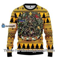 Pittsburgh Penguins Tree Ugly Christmas Fleece Sweater 3