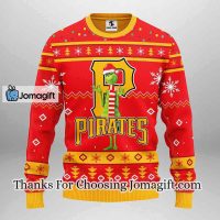 Pittsburgh Pirates Funny Grinch Christmas Red Ugly Sweater 3