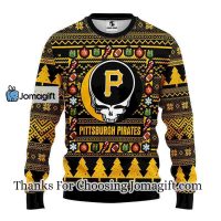 Pittsburgh Pirates Grateful Dead Ugly Christmas Fleece Sweater