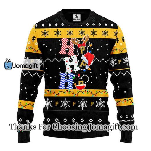 Pittsburgh Pirates Hohoho Mickey Christmas Ugly Sweater