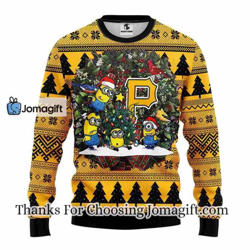Pittsburgh Pirates Minion Christmas Ugly Sweater