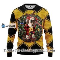 Pittsburgh Pirates Pub Dog Christmas Ugly Sweater 3
