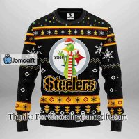 Pittsburgh Steelers Funny Grinch Christmas Ugly Sweater