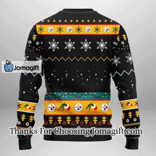 Pittsburgh Steelers Grinch Christmas Ugly Sweater