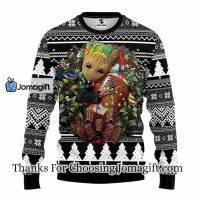 San Diego Chargers Groot Hug Christmas Ugly Sweater 3