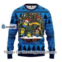 San Diego Chargers Minion Christmas Ugly Sweater 3