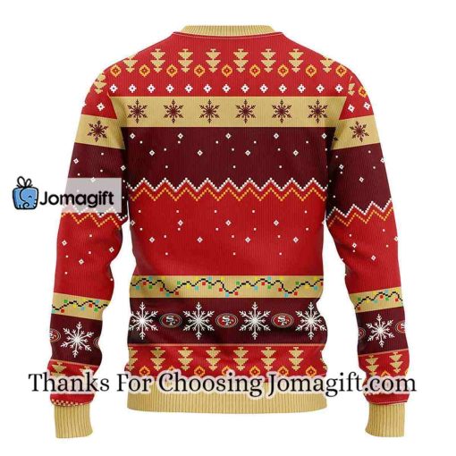 San Francisco 49ers HoHoHo Mickey Christmas Ugly Sweater