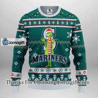 Seattle Mariners Funny Grinch Christmas Ugly Sweater 3