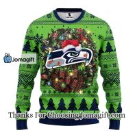 Seattle Seahawks Christmas Ugly Sweater 3