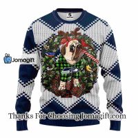 Seattle Seahawks Pub Dog Christmas Ugly Sweater 3