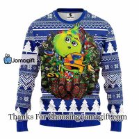 St. Louis Blues Grinch Hug Christmas Ugly Sweater 3