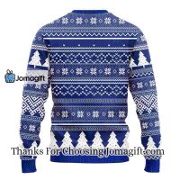 St. Louis Blues Tree Ugly Christmas Fleece Sweater