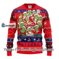 St. Louis Cardinals 12 Grinch Xmas Day Christmas Ugly Sweater