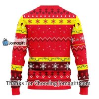 St. Louis Cardinals Dabbing Santa Claus Christmas Ugly Sweater 2