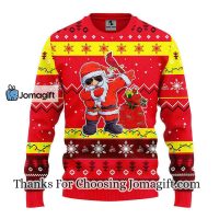 St. Louis Cardinals Dabbing Santa Claus Christmas Ugly Sweater 3