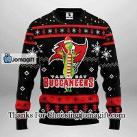 Tampa Bay Buccaneers Funny Grinch Christmas Ugly Sweater 3