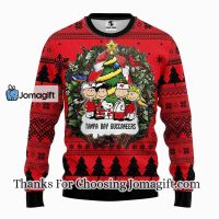Tampa Bay Buccaneers Snoopy Dog Christmas Ugly Sweater