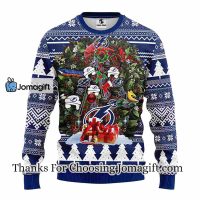 Tampa Bay Lightning Tree Ugly Christmas Fleece Sweater 3 1
