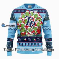 Tampa Bay Rays 12 Grinch Xmas Day Christmas Ugly Sweater