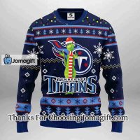 Tennessee Titans Funny Grinch Christmas Ugly Sweater 3