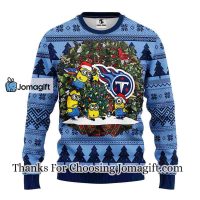 Tennessee Titans Minion Christmas Ugly Sweater 3