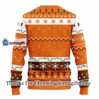 Texas Longhorns Dabbing Santa Claus Christmas Ugly Sweater