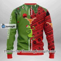 Texas Longhorns Grinch Scooby doo Christmas Ugly Sweater 2
