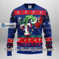 Texas Rangers Grinch Christmas Ugly Sweater 3