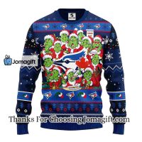 Toronto Blue Jays 12 Grinch Xmas Day Christmas Ugly Sweater 3