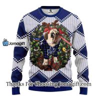 Toronto Maple Leafs Pub Dog Christmas Ugly Sweater 3