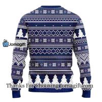 Toronto Maple Leafs Skull Flower Ugly Christmas Ugly Sweater 2