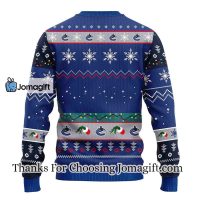 Vancouver Canucks 12 Grinch Xmas Day Christmas Ugly Sweater 2