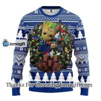 Vancouver Canucks Groot Hug Christmas Ugly Sweater 3
