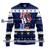 Vancouver Canucks Hohoho Mickey Christmas Ugly Sweater 3