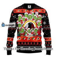 Washington Commanders 12 Grinch Xmas Day Christmas Ugly Sweater