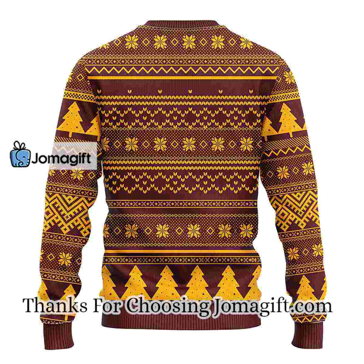 Washington Redskins Grinch Hug Christmas Ugly Sweater 2
