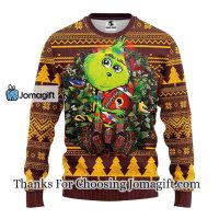 Washington Redskins Grinch Hug Christmas Ugly Sweater 3