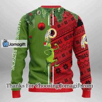 Washington Redskins Grinch Scooby Doo Christmas Ugly Sweater 2