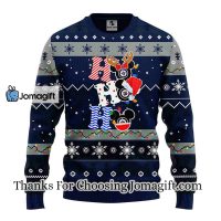 Winnipeg Jets Hohoho Mickey Christmas Ugly Sweater 3
