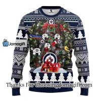 Winnipeg Jets Pub Dog Christmas Ugly Sweater
