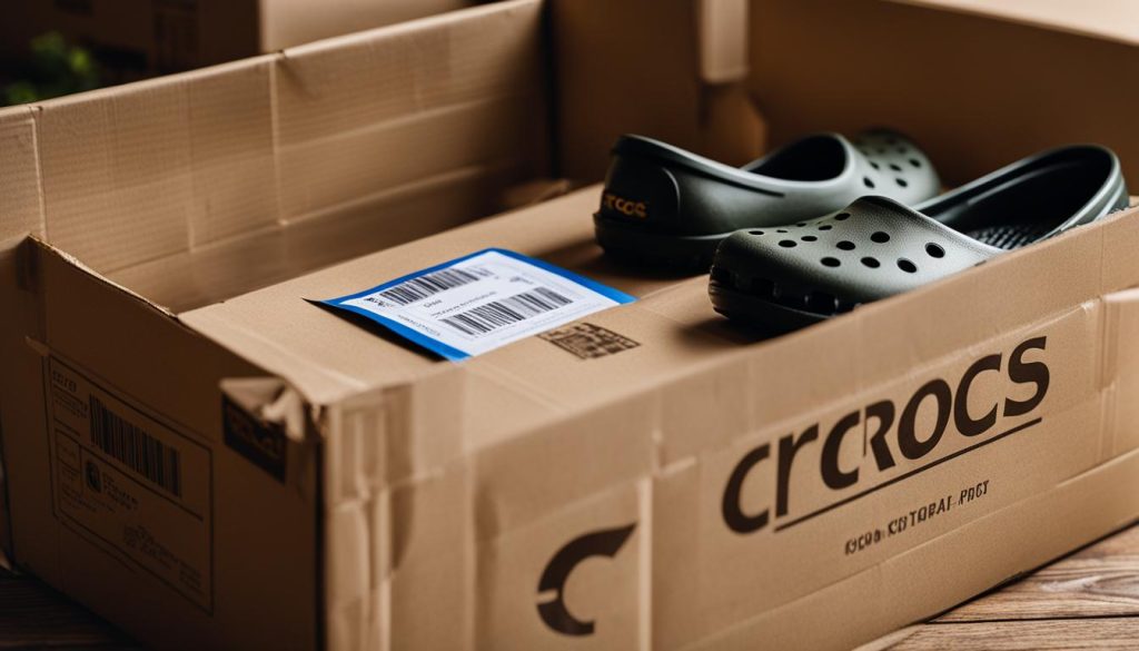 Crocs mail return